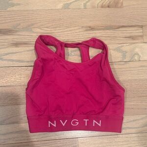NVGTN Women's Vibrant Red Sports Bra